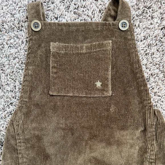 Jamie Kay Corduroy Bubble Romper 2 years Khaki - Picture 2 of 4